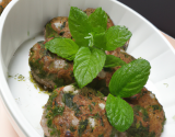 Boulette de viande à la menthe