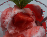 Glace à la fraise