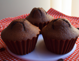 Muffins moelleux  aux pépites de chocolat