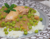 Poulet aux pois chiches