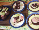 Petits gâteaux fondants au chocolat