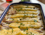 Gratin de patates aux harengs