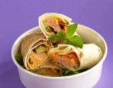 Wrap au saumon aux notes japonaises