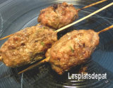 Brochettes de boulettes