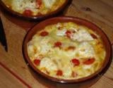 Clafoutis chèvre et tomates séchées