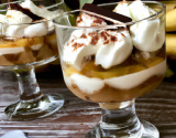 Verrine gourmande façon banoffee