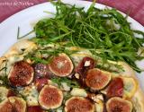 Pizza aux figues et Reblochon