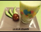 Smoothie mangue avocat et lait d'amande