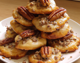 Biscuits Canelle miel Noix de pecan aux chocolat blanc