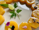 Douceur exotique au capucines et citron confit