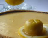 Tarte citron et chocolat, pâte sablée à la poudre d'amande