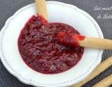 Confiture express de framboises