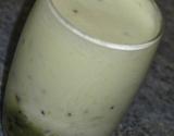 Verrine de mousse de kiwi au sirop d'agave