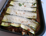 Moussaka de courgettes au chèvre