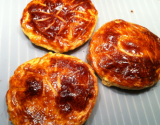 Mini galette à la choco-frangipane et crème pâtissière