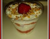 Verrine de fraise mascarpone