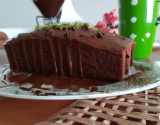 Gâteau au chocolat et pointe de café