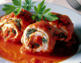 Braciole (roulades) de poulet à la sicilienne