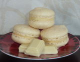 Macarons au chocolat blanc