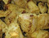 Escalopes de poulets au curry et yahourt