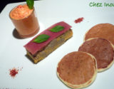 Lingots de foie gras sur un air basque