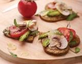 Tartelettes express aux légumes et au Cantal Vieux