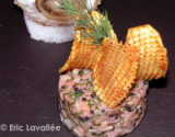 Tartare filet de veau aux huîtres de l'Ile de Sein d'Eric Lavallée