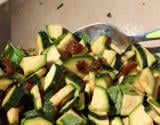 Salade de courgettes crues rapide