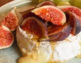 Camembert chaud aux figues