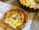 Petite quiche au fromage