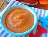 Purée de pomme de terre aux tomates pour bébé (SANS gluten, lait, arachide) {à partir de 7 mois}