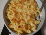 Gratin de macaronis au chèvre facile