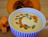 Crème de potiron au gorgonzola