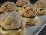 Choux croustillants à la crème de Safran du Quercy