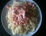 Tagliatelle au saumon