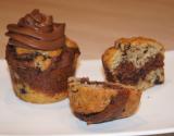 Muffins au chocolat / lait de coco