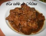 Carbonade au miel et pain d'épice