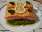 Pavé de saumon au citron vert