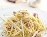 Pâtes carbonara et Parmigiano Reggiano AOP Giovanni Ferrari