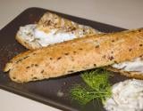 Toasts au poisson et tzatziki de fenouil