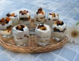 Verrines gourmandes aux fruits secs