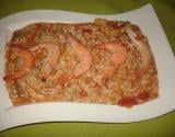 Risotto crevettes et curry