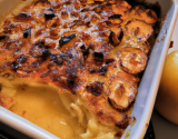 Gratin de pommes noisettes