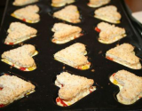 Croque Quiches au poivron rouge