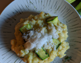 Risotto aux courgettes et parmesan