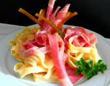 Salade de Tagliatelles au Jambon d'Aoste