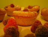 Muffins framboises gourmands