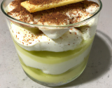 Tiramisu coco-citron vert