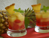 Compote ananas fraise