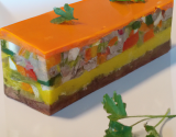 Terrine de légumes aux trois couleurs